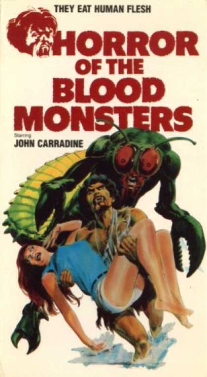 VHS Videos - Horror Of the Blood Monsters