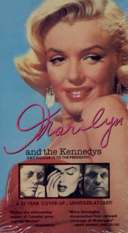 VHS Videos - Marilyn and the Kennedys American