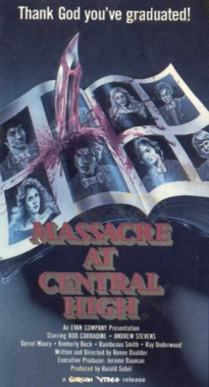 VHS Videos - Massacre At Central High