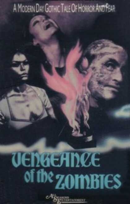 VHS Videos - Vengeance Of the Zombies