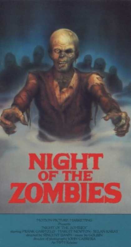 VHS Videos - Night Of the Zombies