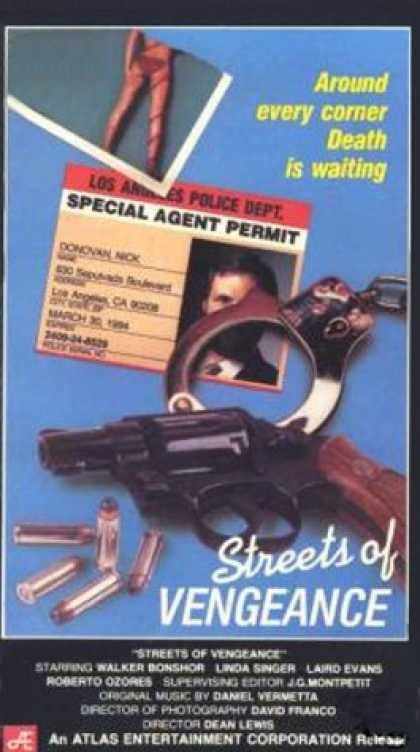 VHS Videos - Streets Of Vengeance