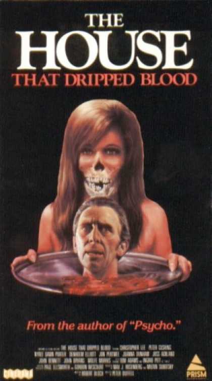 VHS Videos - House That Dripped Blood