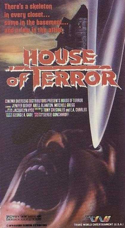 VHS Videos - House Of Terror
