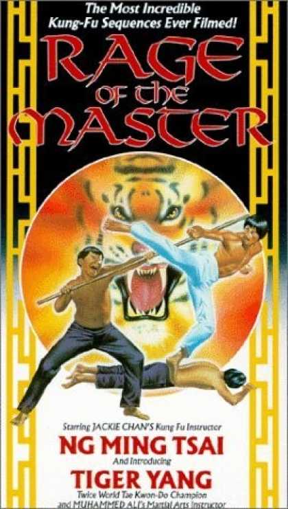 VHS Videos - Rage Of the Master