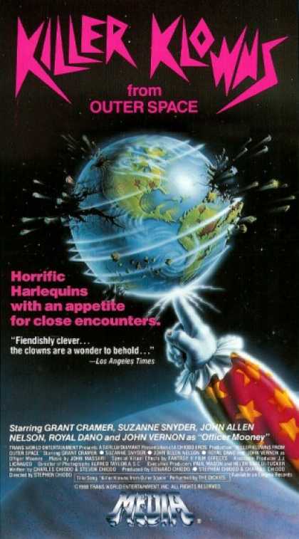 VHS Videos - Killer Klowns From Outer Space