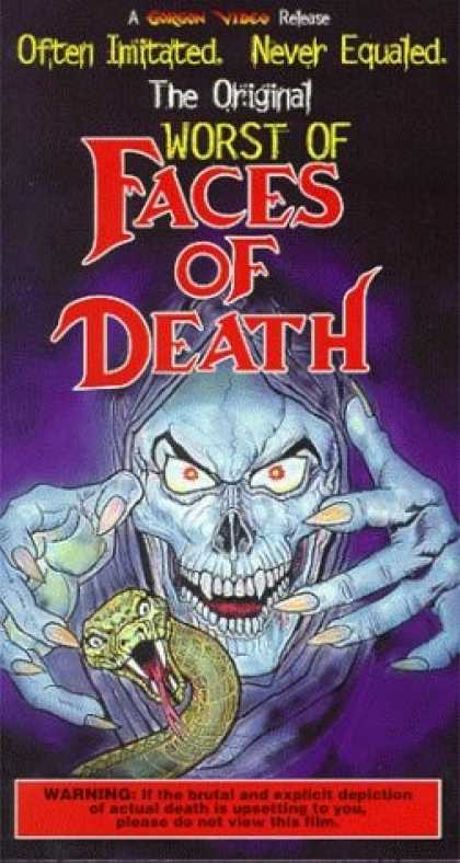 VHS Videos - Worst Of Faces Of Death