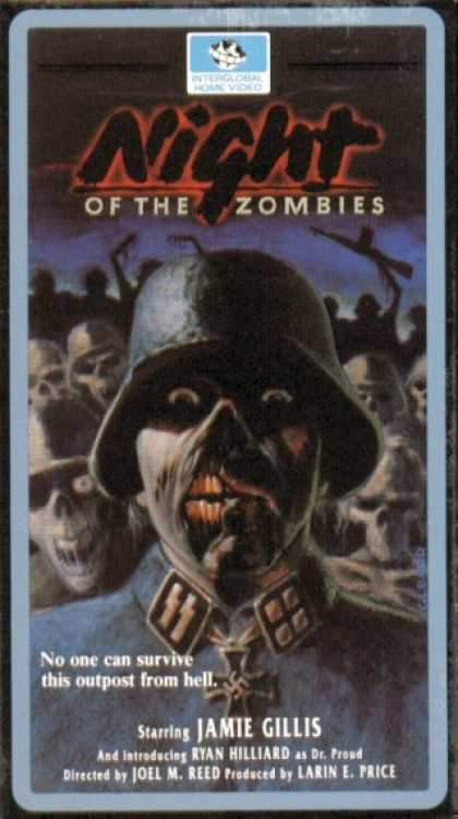 VHS Videos - Night Of the Zombies Joel Reed
