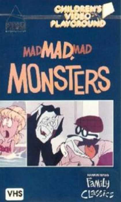 VHS Videos - Mad Mad Mad Monsters