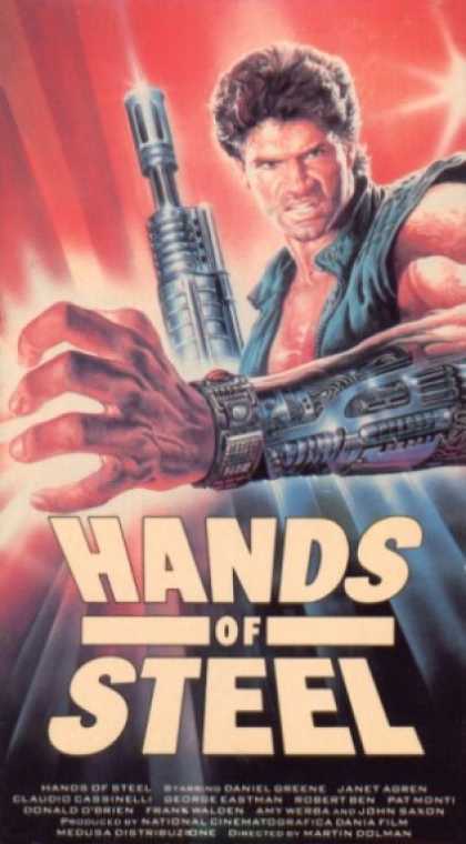 VHS Videos - Hands Of Steel