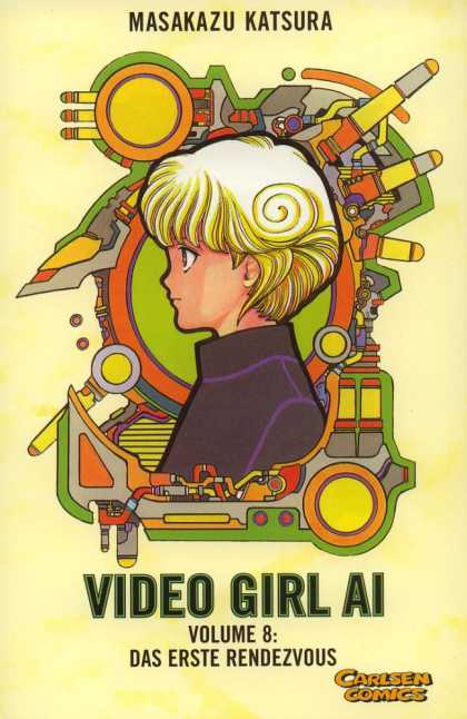 Video Girl Ai 8 - Masakazu Katsura - Blonde Girl - Video Girl Ai - Carlsen Comics - Das Erste Rendezvous