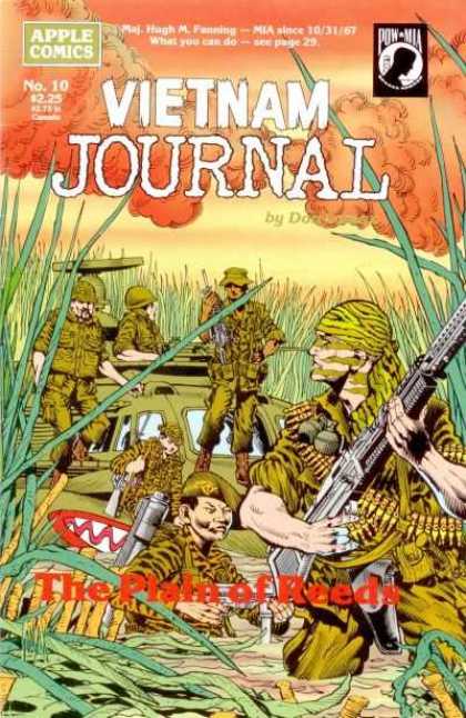 Vietnam Journal 10 - Helicopter - M60 - Armed Forces - Military - Jungle Warfare