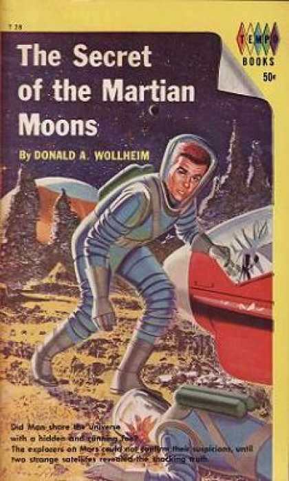 Vintage Books - The Secret of the Martian Moons - Donald A. Wollheim