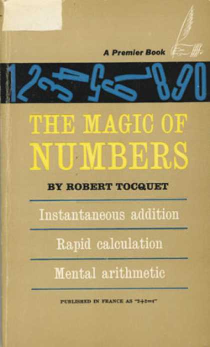 Vintage Books - The Magic of Numbers - Robert Tocquet