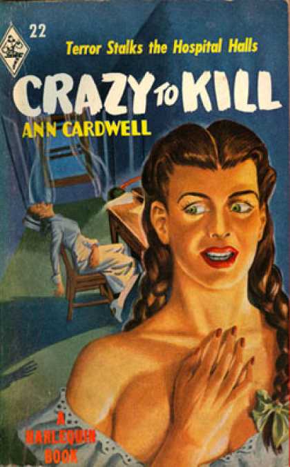 Vintage Books - Crazy To Kill - Ann Cardwell