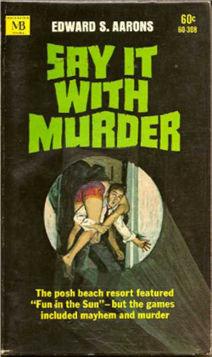 Vintage Books - Say it with murder - Edward S. Aarons