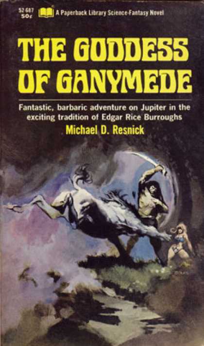 Vintage Books - Goddess of Ganymede - Michael Resnick