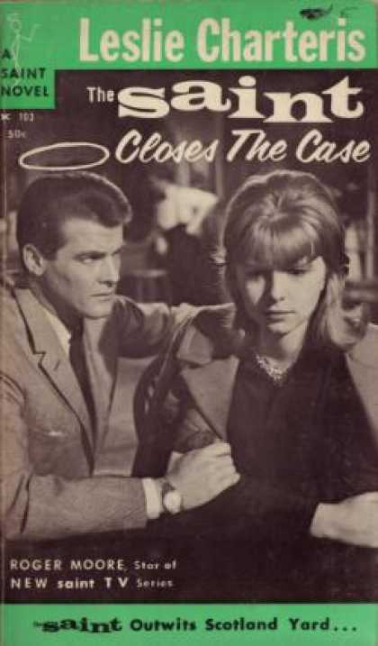 Vintage Books - The Saint Closes the Case - Leslie Charteris