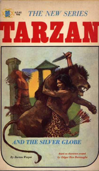 Vintage Books - Tarzan and the Silver Globe - Barton Werper