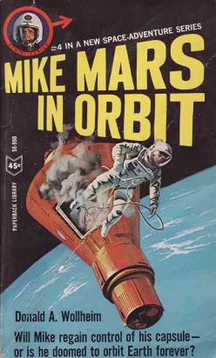 Vintage Books - Mike Mars In Orbit :mike Mars 4 - Wollheimdonalda
