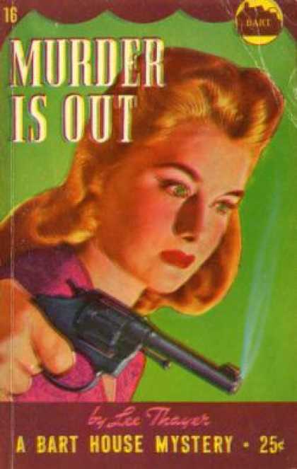 Vintage Books - Murder Is Out - Lee Thayer