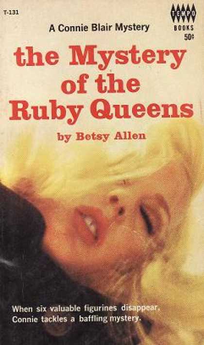 Vintage Books - The Mystery of the Ruby Queens - Betsy Allen