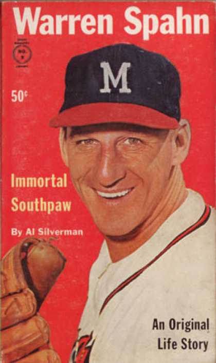 Vintage Books - Warren Spahn, Immortal Southpaw - Al Silverman