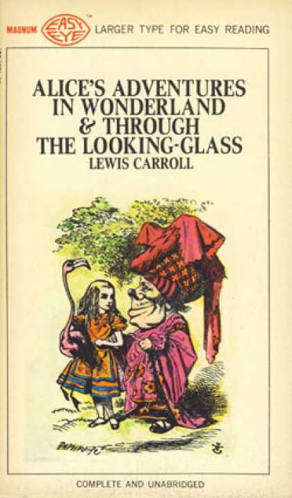 Vintage Books - Alice's Adventures In Wonderland & Through the Looking Glass
