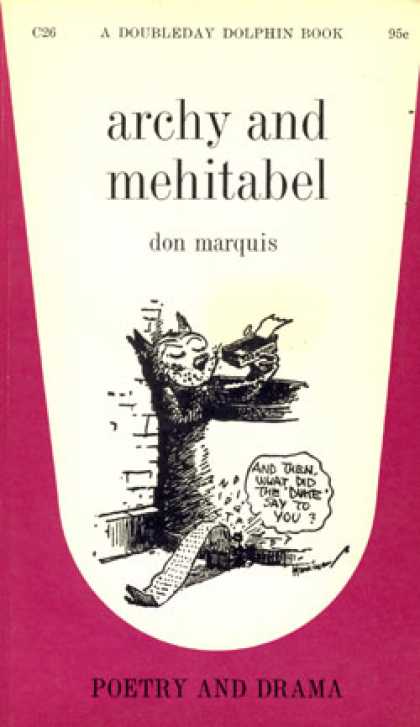 Vintage Books - Archy and Mehitabel - Don Marquis