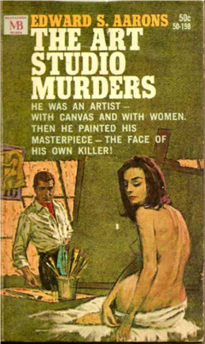Vintage Books - The Art Studio Murders - Edward S Aarons