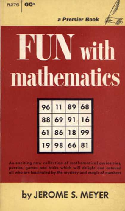 Vintage Books - Fun With Mathematics - Jerome Sydney Meyer