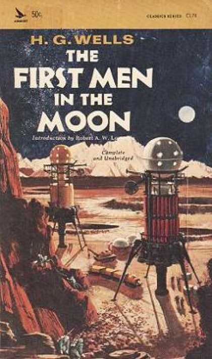 Vintage Books - The First Men In the Moon