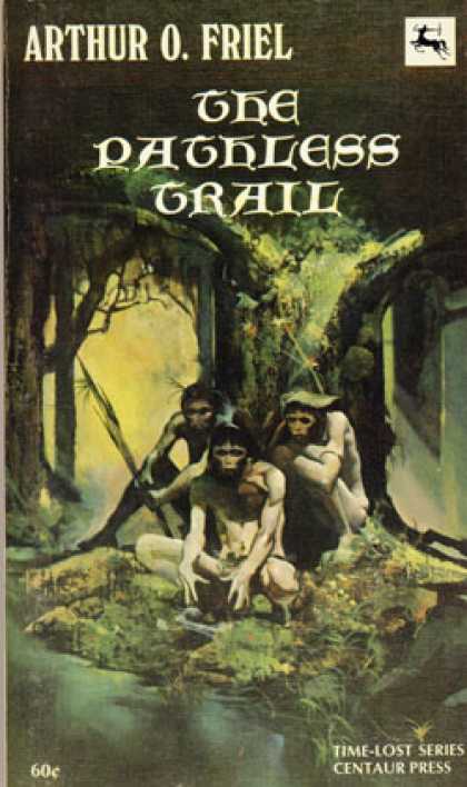 Vintage Books - The Pathless Trail - Arthur O. [cover Art By Jeff Jones] Friel