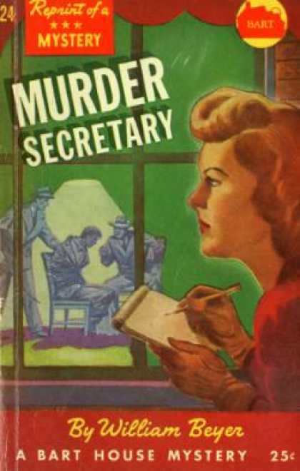 Vintage Books - Murder Secretary - William Beyer