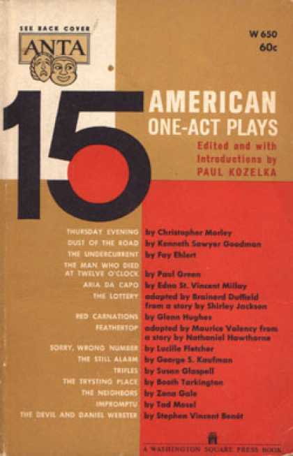 Vintage Books - 15 American One-act Plays