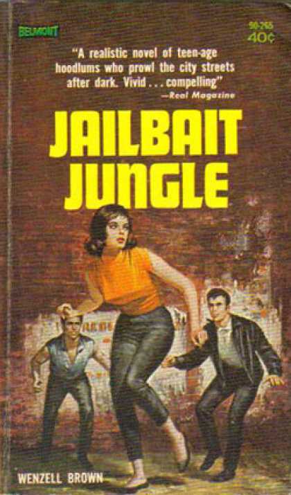 Vintage Books - Jailbait Jungle - Wenzell Brown