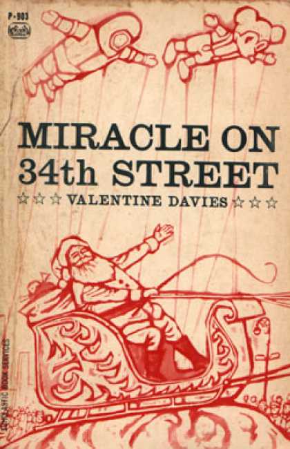 Vintage Books - Miracle on 34th Street - Valentine Davies