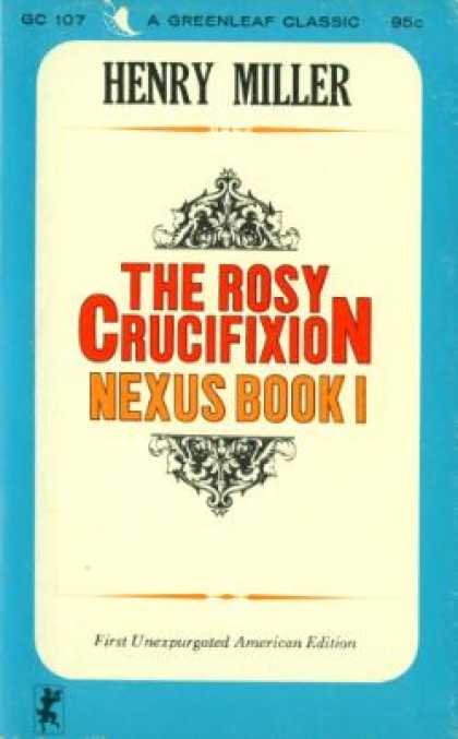 Vintage Books - The Rosy Crucifixion ~ Sexus Book 1