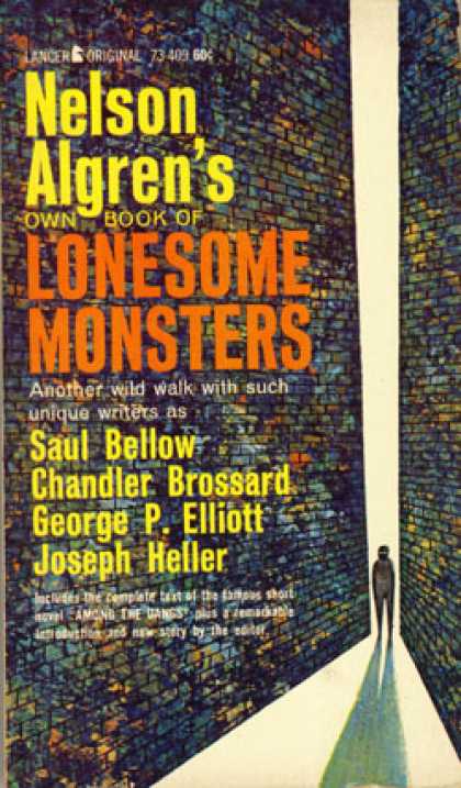 Vintage Books - 13 Masterpieces of Black Humor Nelson Algrens Own Book of Lonesome Monsters - Al