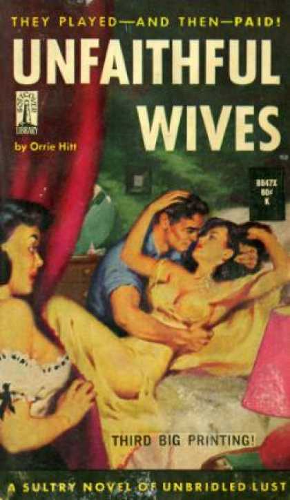 Vintage Books - Unfaithful Wives - Orrie Hitt