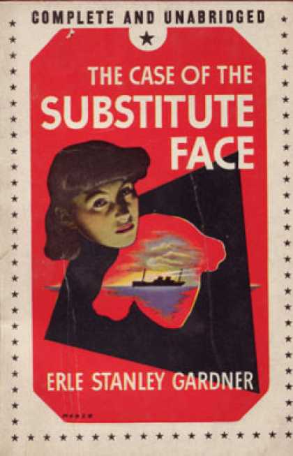 Vintage Books - The Case of the Substitute Face - Erle Stanley Gardner