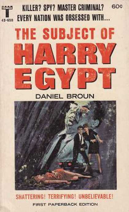 Vintage Books - The Subject of Harry Egypt - Daniel Broun