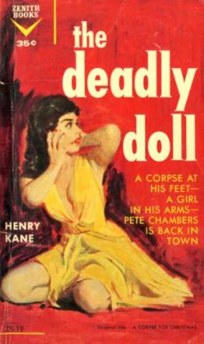 Vintage Books - The Deadly Doll - Henry Kane