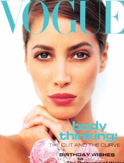 Vogue - Christy Turlington - July, 1991