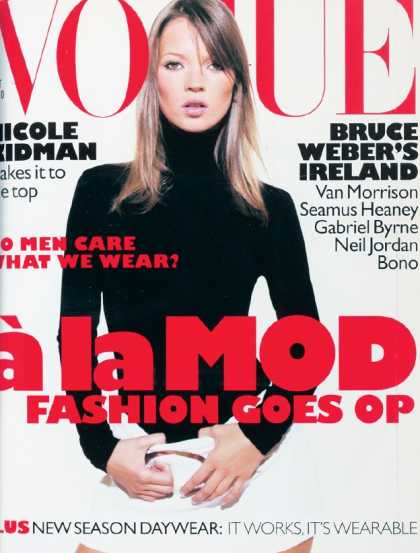 Vogue - Kate Moss - October, 1995