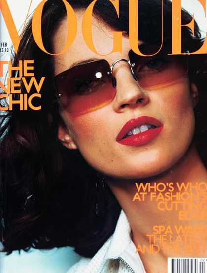 Vogue - Kate Moss - February, 2000