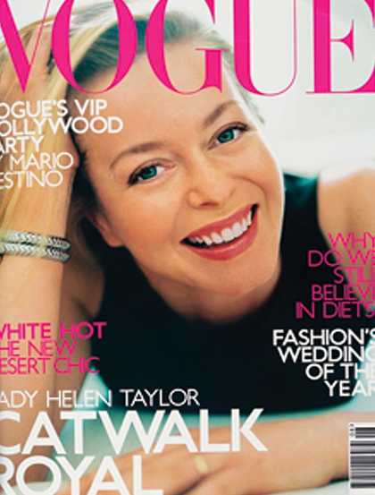 Vogue - Lady Helen Taylor - August, 2000