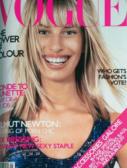 Vogue - Karolina Kurkova - May, 2001