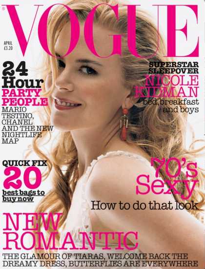 Vogue - Nicole Kidman - April, 2002