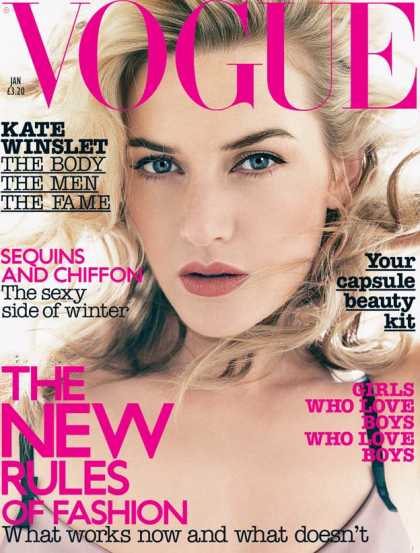 Vogue - Kate Winslet - January, 2003